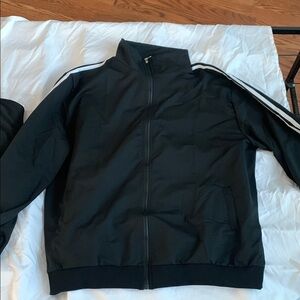 Men's Black Track Jacket and pants